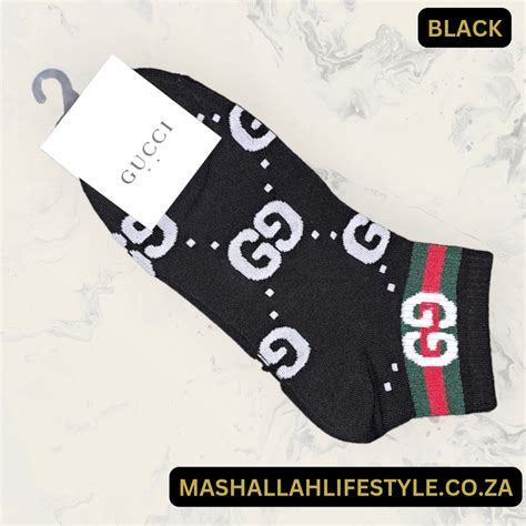 gucci slides socks|gucci ankle socks women's.